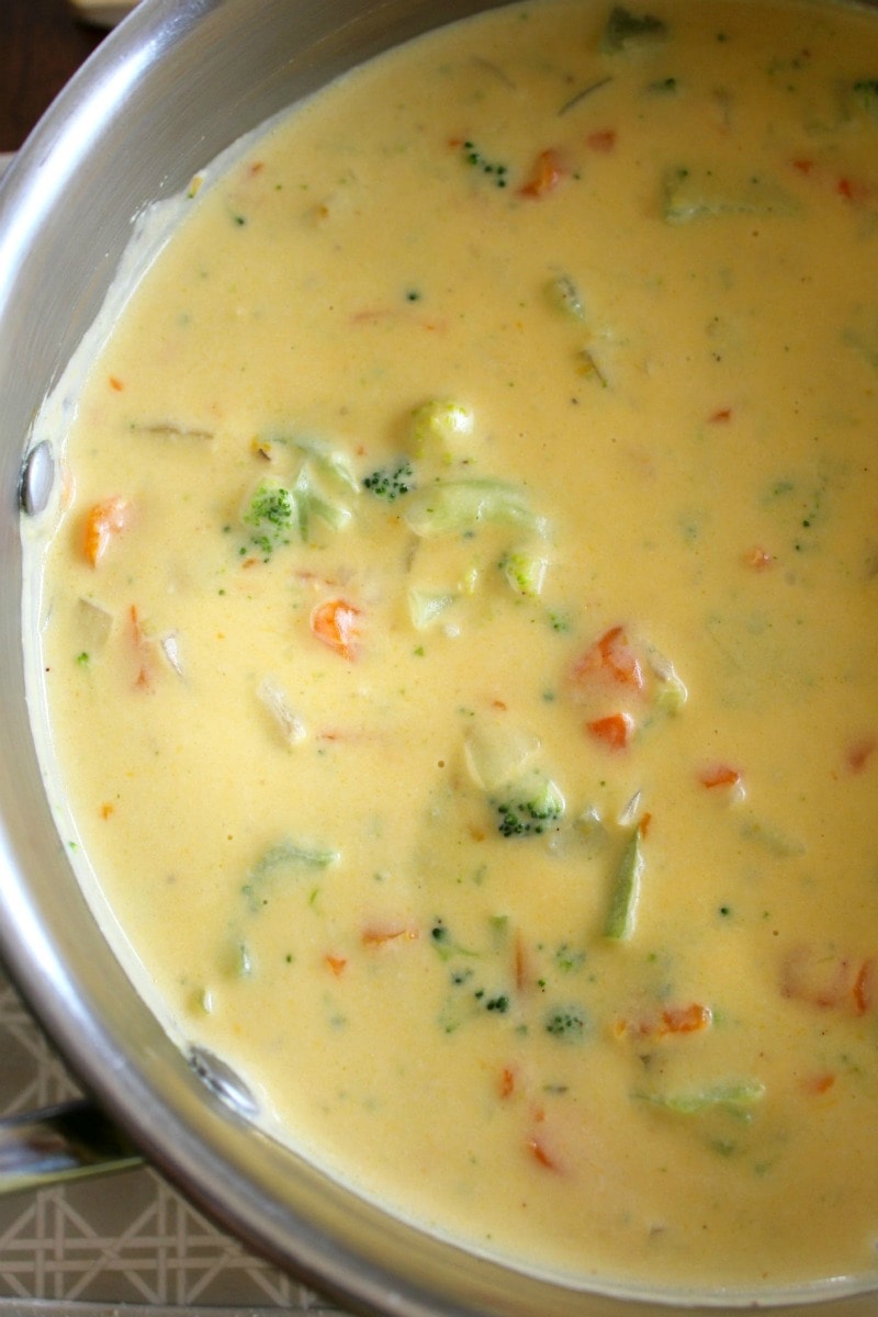 Panera Bread Copycat Recipe for Broccoli Cheese Soup