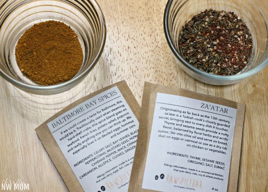 RawSpiceBar spice blends