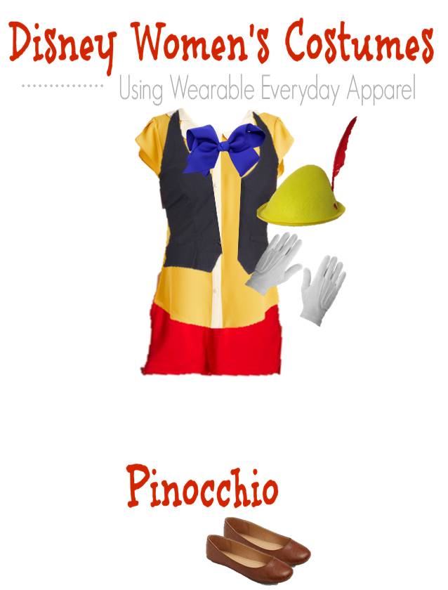 9.30 Disney Halloween Fashion Board - Pinocchio