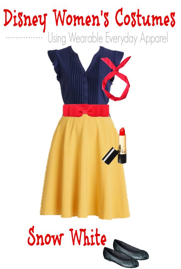 snow white dressing up