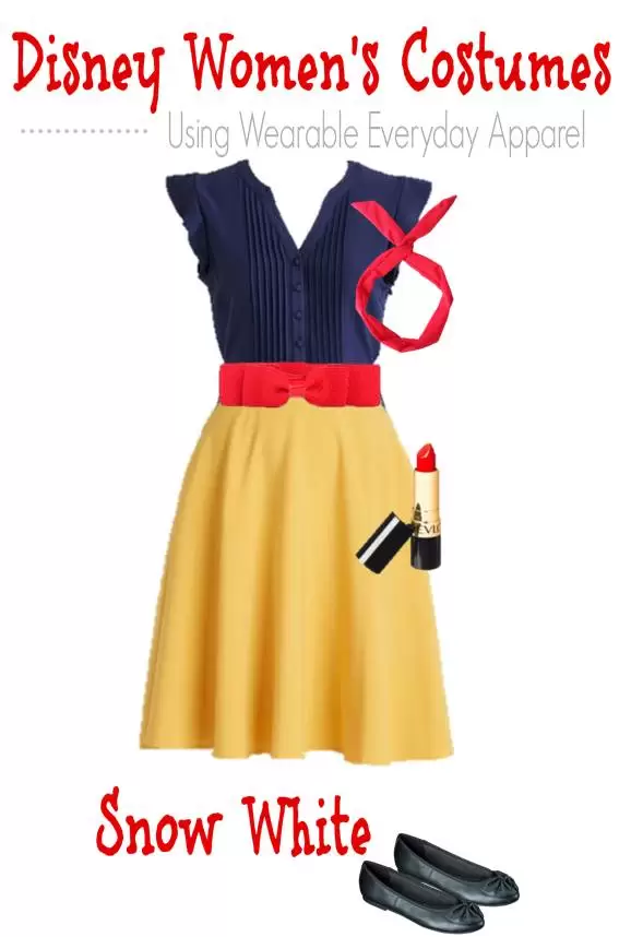 DIY Snow White Costume (Using Regular Clothes You Can Wear Again)!