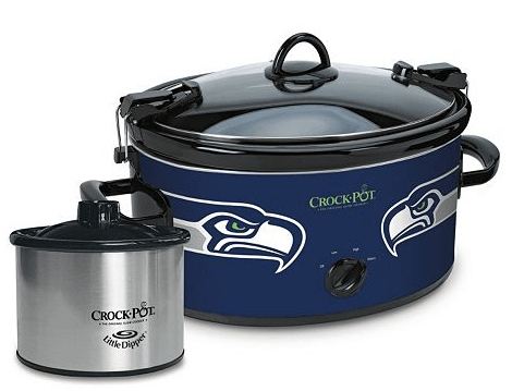 Crock-Pot Cook & Carry Seattle Seahawks 6-Quart Slow Cooker Set