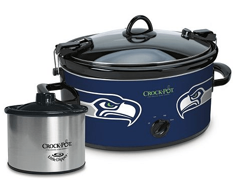 Seattle Seahawks 6-Quart Slow Cooker Set As Low As $44.80! (Reg $70)