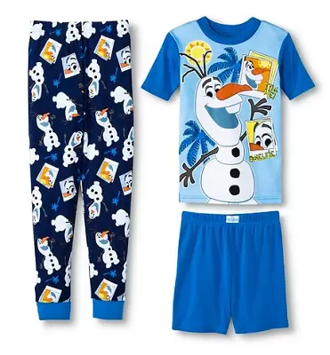 Disney Frozen Boys' 3-Piece Mix & Match Pajama Set