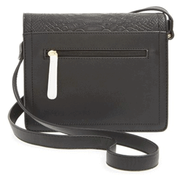 Emperia Alex Faux Leather Crossbody Bag