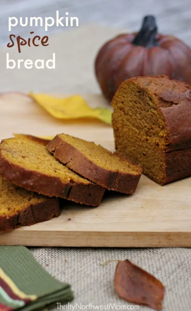 Pumpkin Spice Bread Recipe