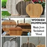 Make Rustic Wood Pumpkins Using Reclaimed Wood!