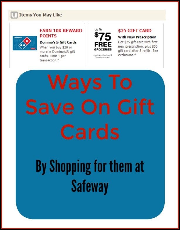 Safeway Gift Card Deals – Save On Gift Cards Shopping at Safeway!