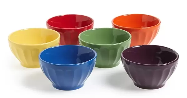 Signature Housewares Fluted Bowls (Set Of 6) $15.98 Shipped (Reg $32)