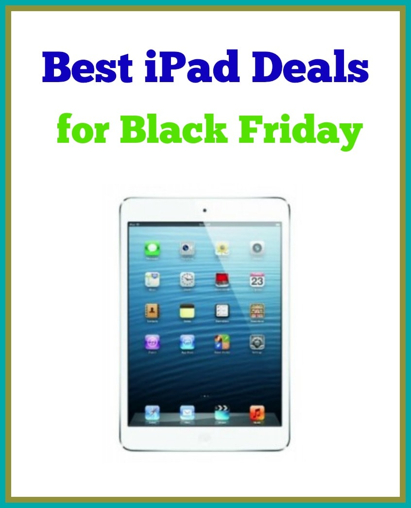 iPad and iPad Air Black Friday Deals