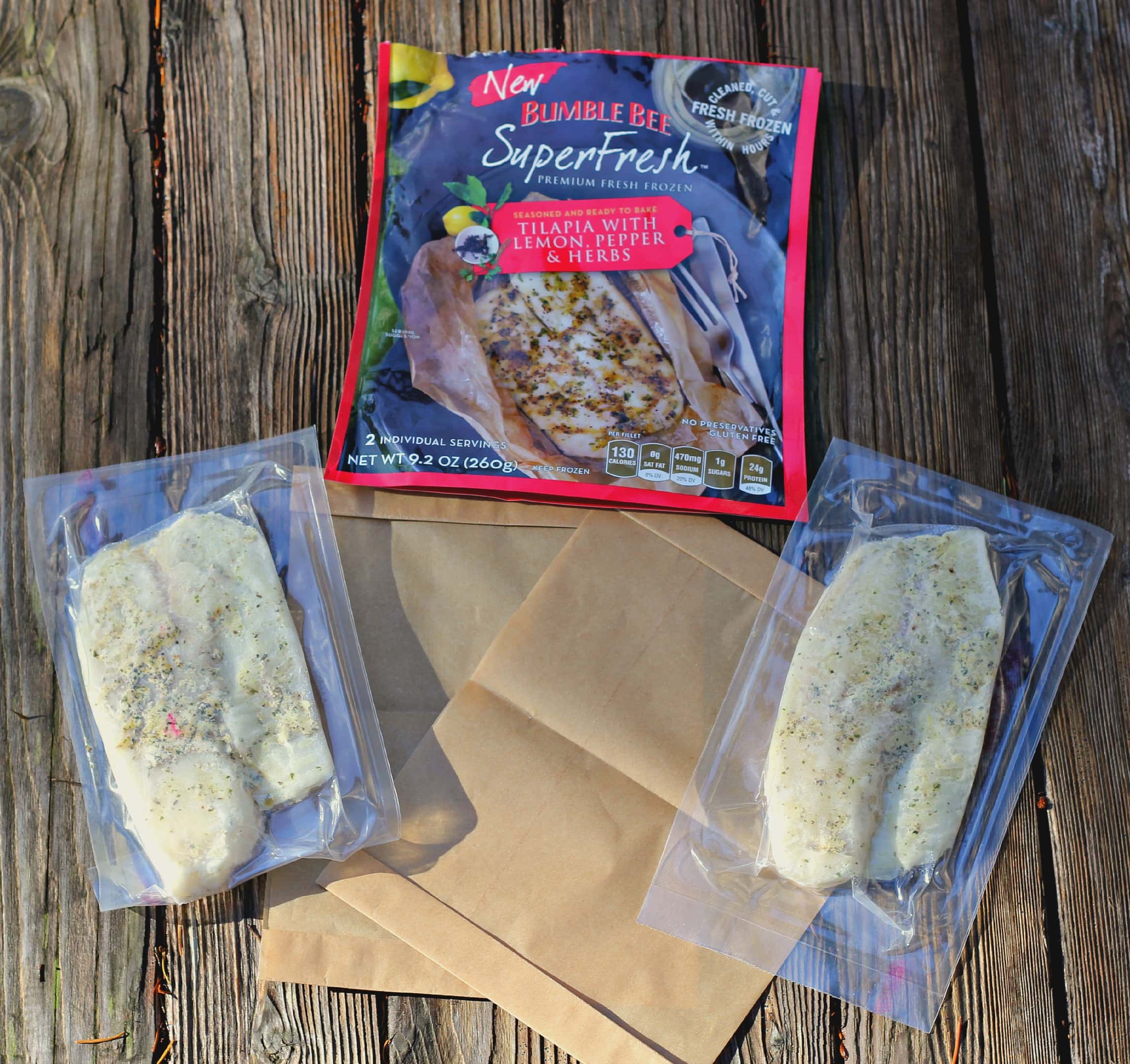 Bumble Bee Tilapia Packets