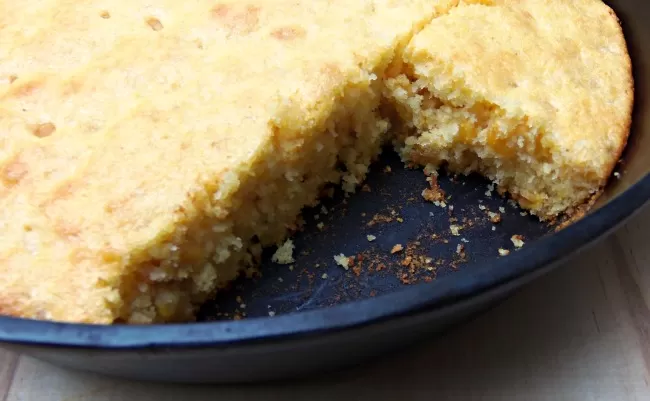 Cornbread Inside