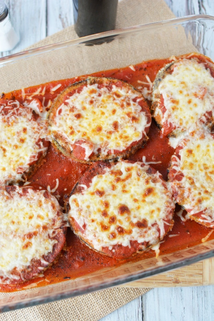 Simple Eggplant Parmesan Recipe - So Delicious! - Thrifty NW Mom