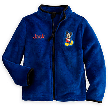 Mickey Mouse Fleece Jacket for Kids - Personalizable