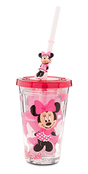 Minnie Mouse Tumbler with Straw - Small