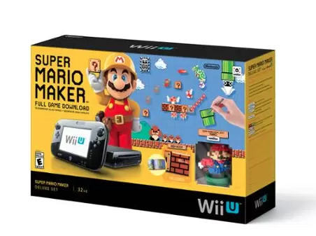 Wii U Console Deal with Super Mario Maker Deluxe Set  – $299.99!! Cyber Monday Deal Live