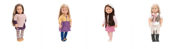 Our Generation Dolls at Target – As low as $12.90 ea! (Nice Alternative to American Girl Dolls)