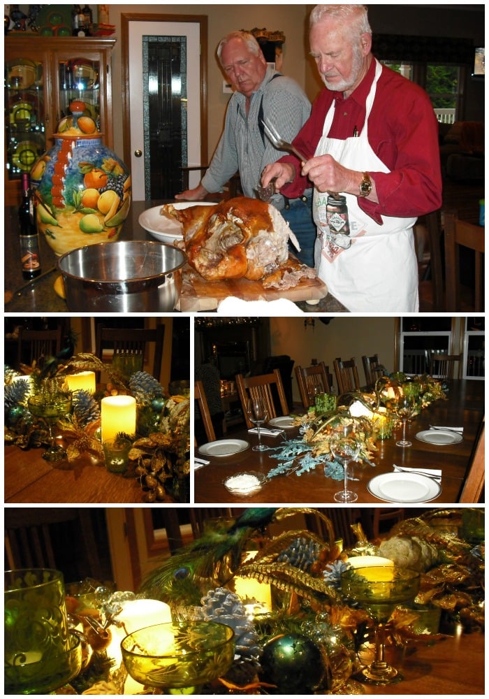 Thanksgiving Dinner Collage