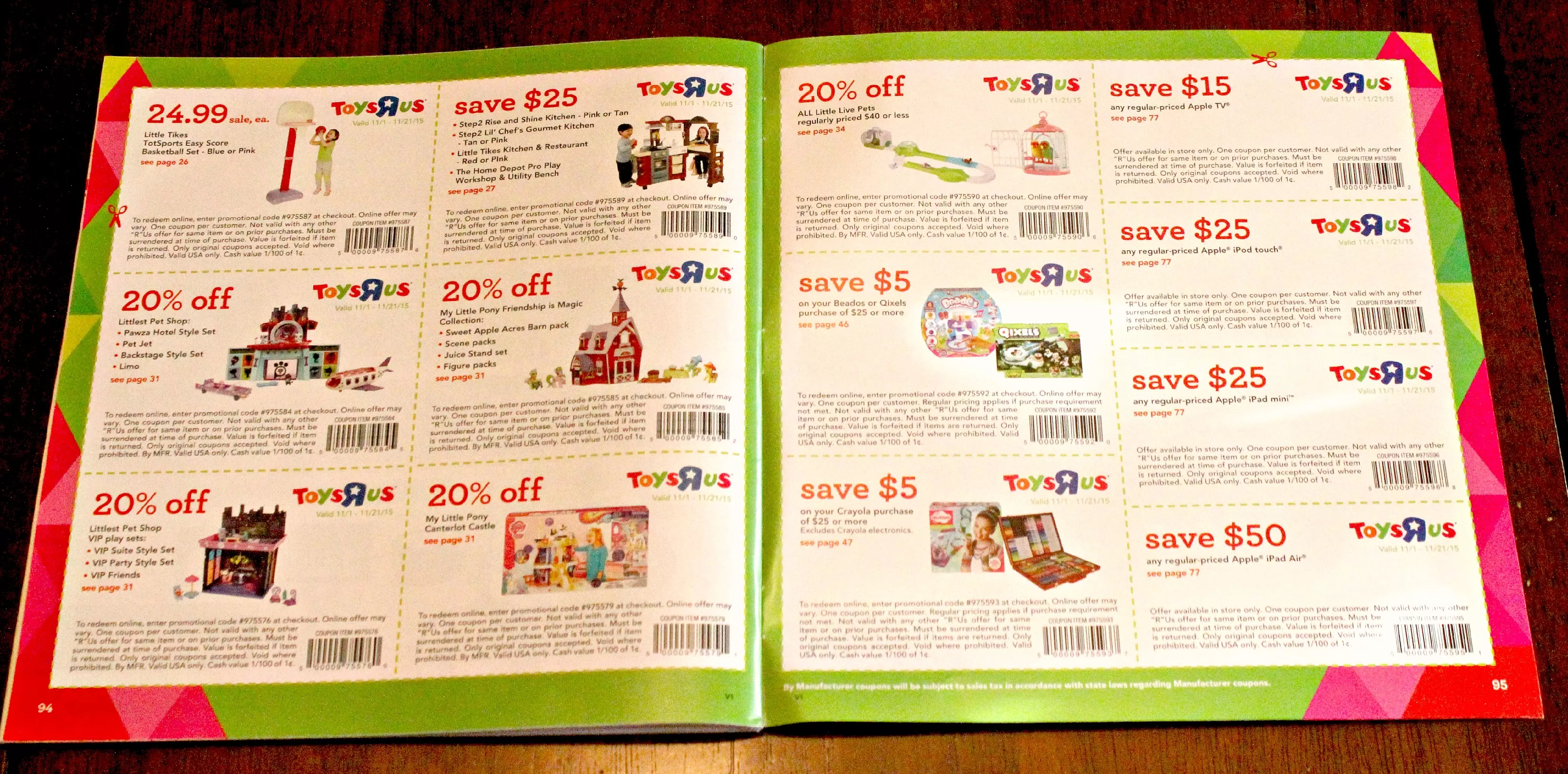 The Great Big Toys R Us Book of Awesome Coupons
