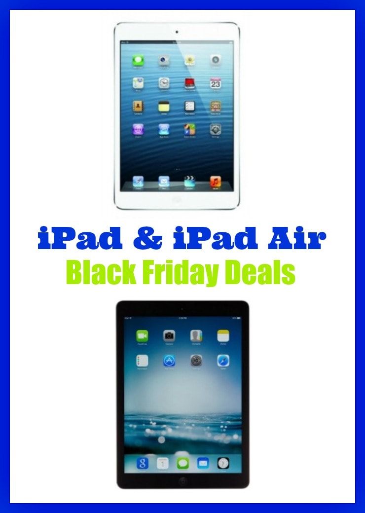iPad and iPad Air Black Friday Deals