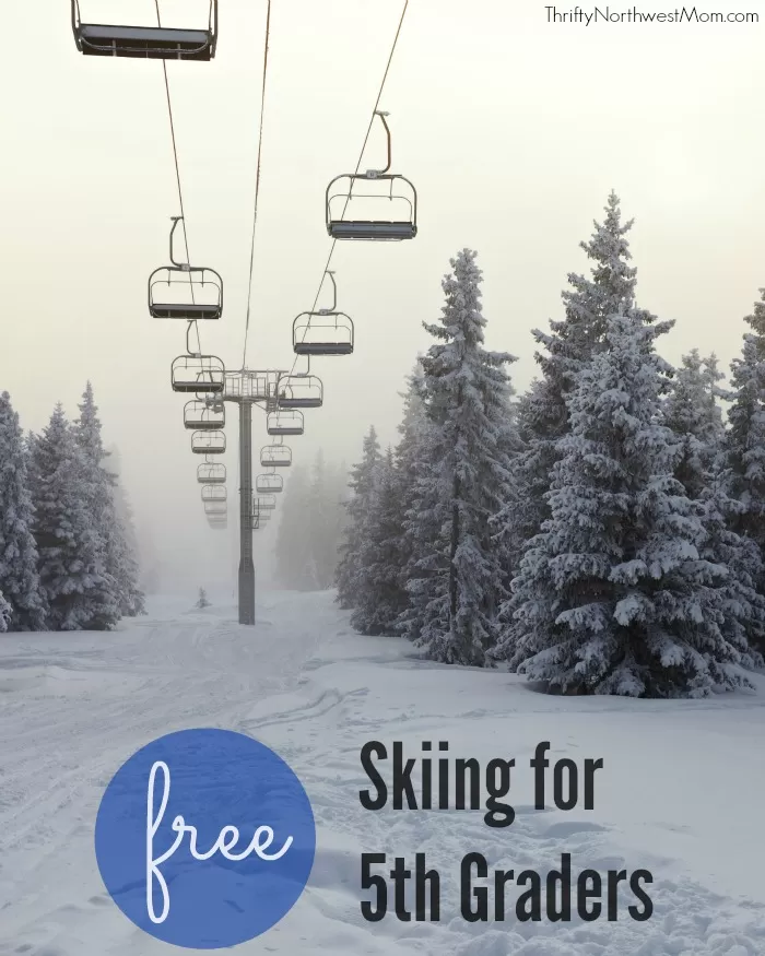 Free Skiing for 5th Graders