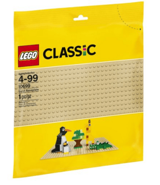 Lego Classic Sand Baseplate
