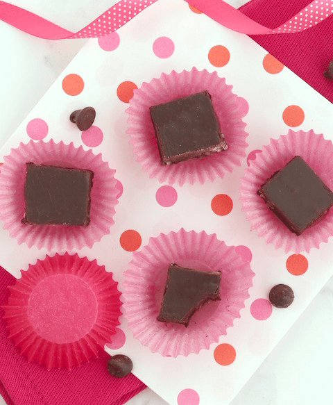 4 Ingredient Fudge with Coconut