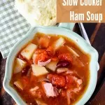 Slow Cooker Ham Soup