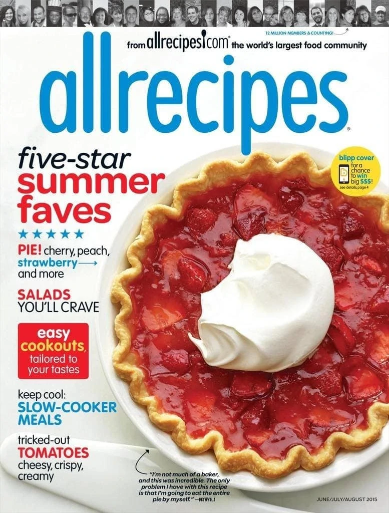 Allrecipes Magazine Subscription – $4.99 a Year! (83% Off)