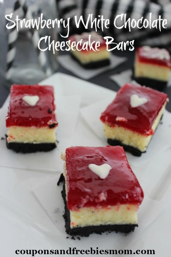 Strawberry-White-Chocolate-Cheesecake-Bars
