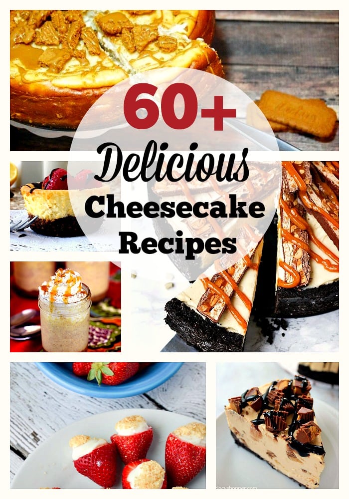 60+ Delicious Cheesecake Recipes