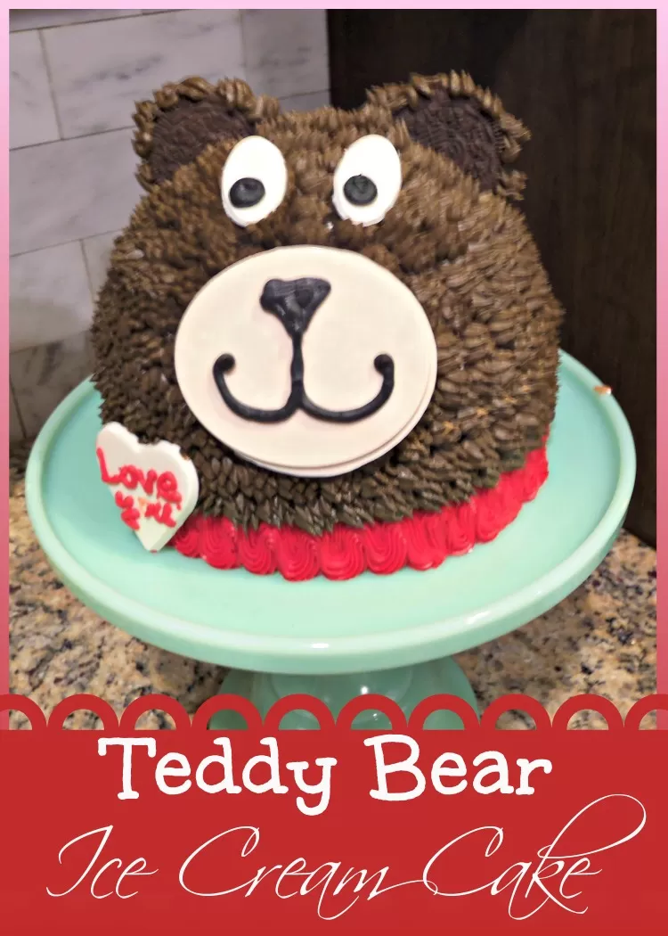 Teddy Bear Ice Cream Cake 3