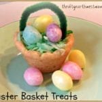 Easter Basket Cookies! Use Pre-Made Cookie Dough for these Simple Easter Treats!