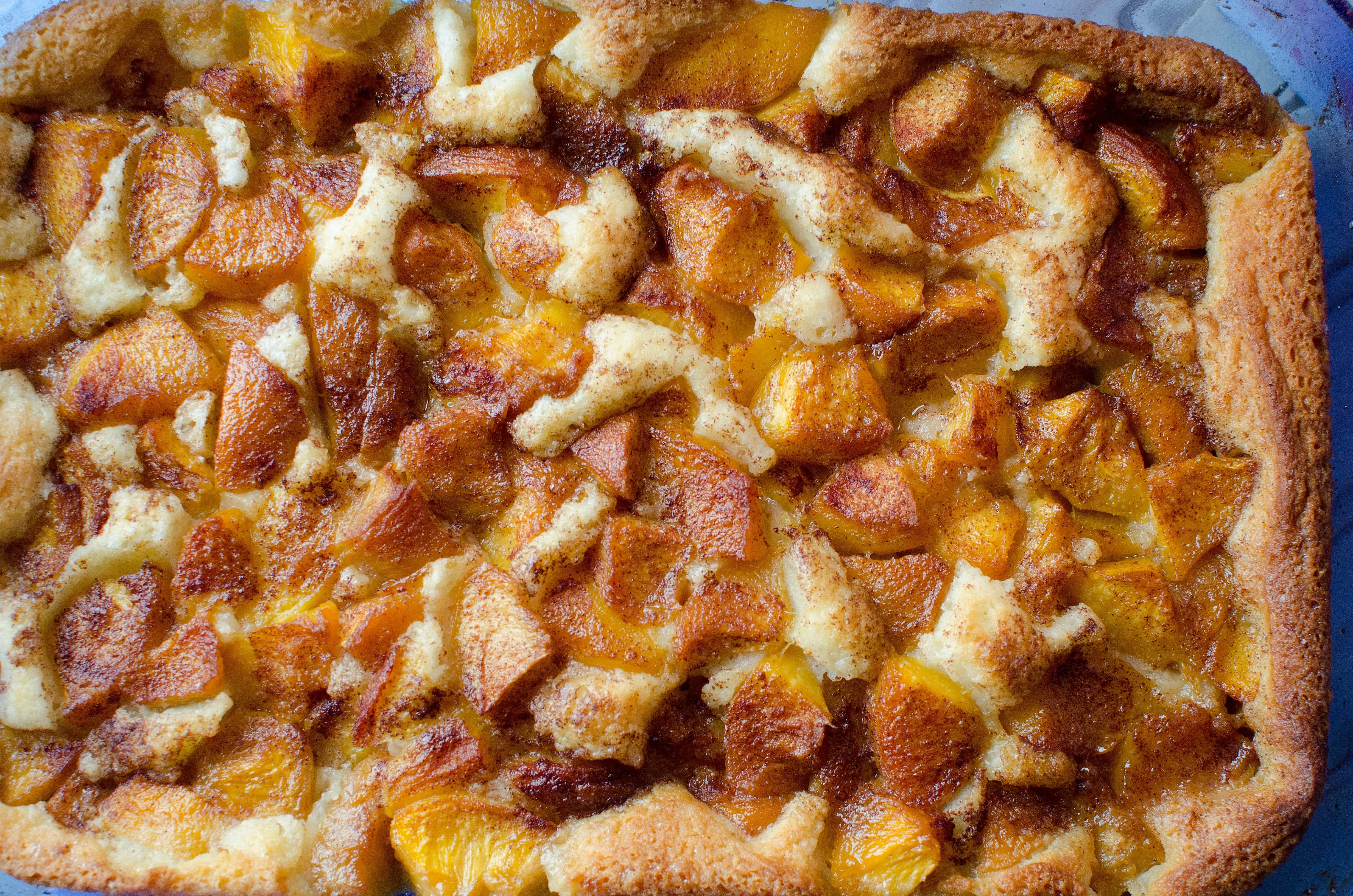 Easy Peach Cobbler 8