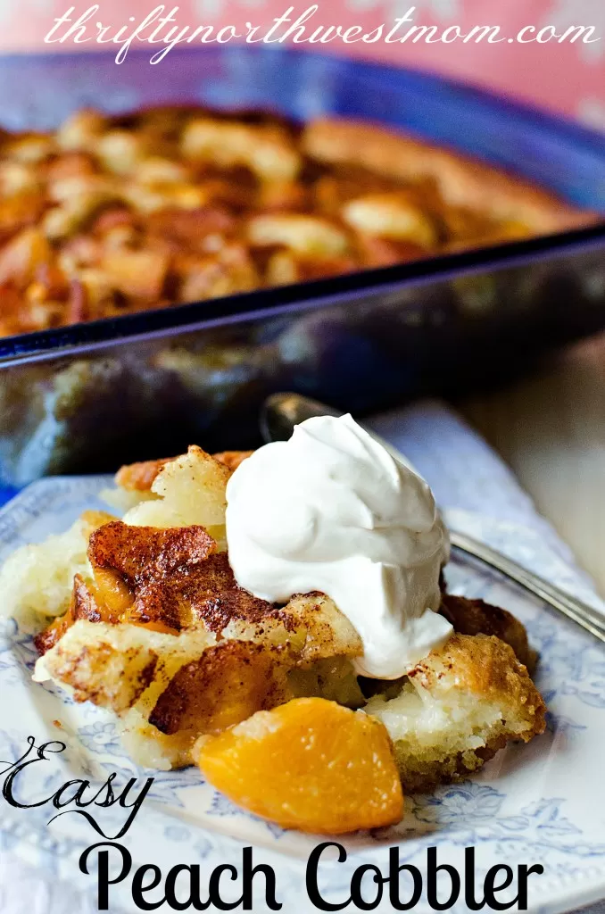 Easy Peach Cobbler