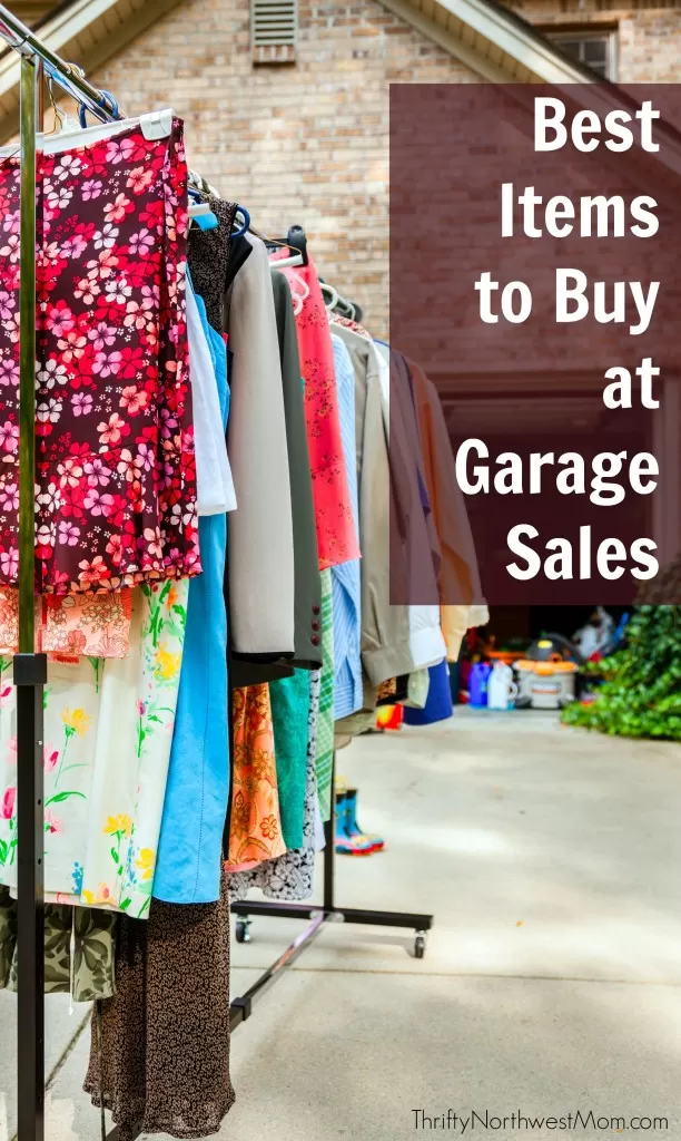 Garage Sale Treasure: 10 Best Items to Buy at Garage Sales