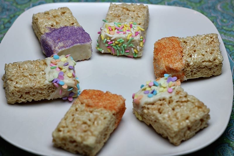 Rice Krispie Treats with Sprinkles