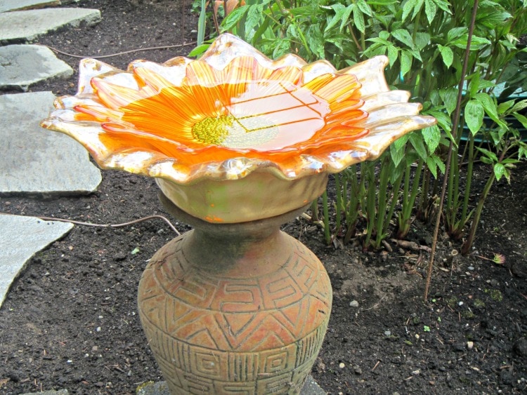 DIY Birdbath