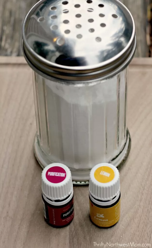 DIY Carpet Deodorizer with Purification and Lemon Essential Oils