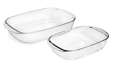 Duralex USA OvenChef Rectangular Tempered Glass Roasting Pans (Set of 2) $26.80