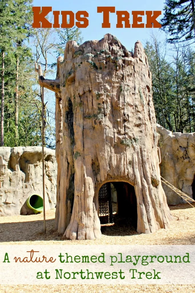 Kids Trek at Northwest Trek – Nature Themed Playground Kids Will Love!