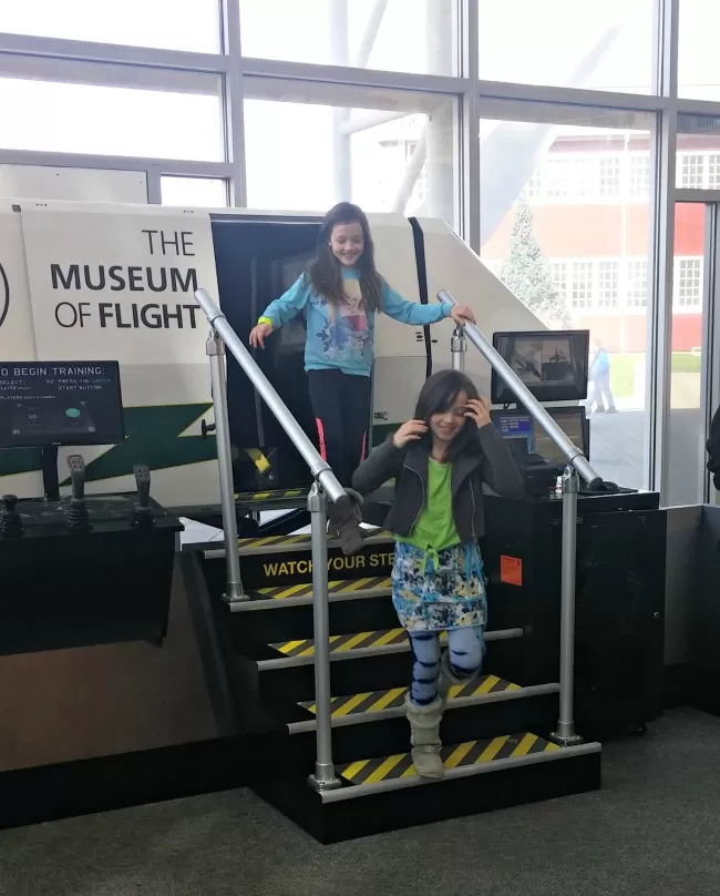 Museum of flight flight simulator