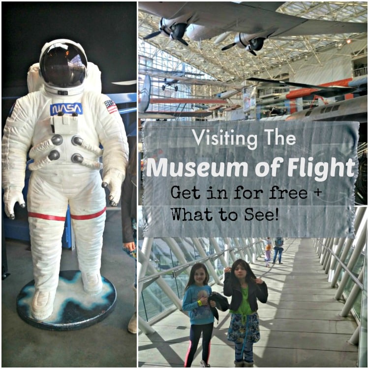 Visit the Museum of Flight in Seattle with free admission for kids . Find out what to see and do while you're at the museum.