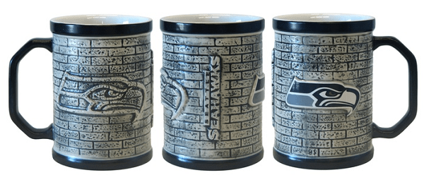 NFL Stonewall Seahawks Mugs (Set of 2) $19.99!