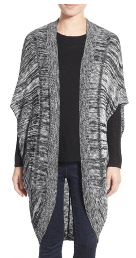 Sun & Shadow Long Cocoon Cardigan