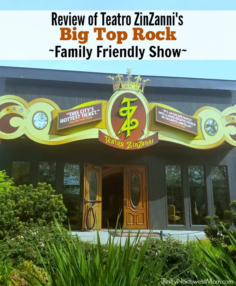Check out the Teatro ZinZanni Big Top Rock Family Show for a show the whole family will enjoy. 