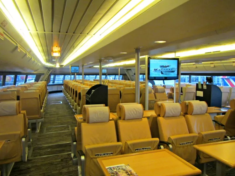 Victoria Clipper Inside