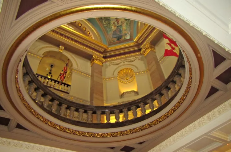 Victoria Parliament Inside of Building