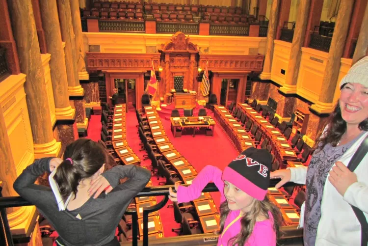 Victoria Parliament Sitting room