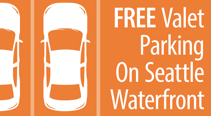 Free valet parking on seattle waterfront